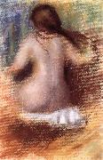 nude rear view Pierre Auguste Renoir
